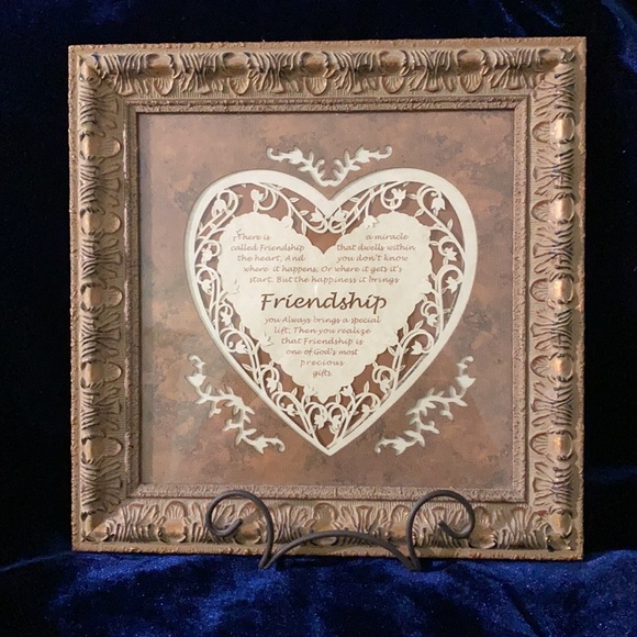 Laser Cut Friendship Heart Cindy Jacobs Limited - Picture 2 of 8